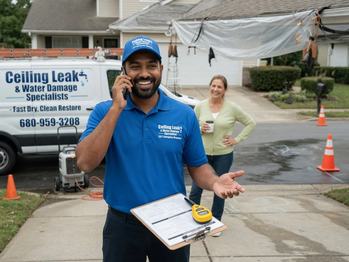 Ceiling Leak Cleanup Ellenboro, WV FAQs